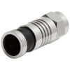 Cmple 1189-N Compression Connector for RG6 with Black Tail